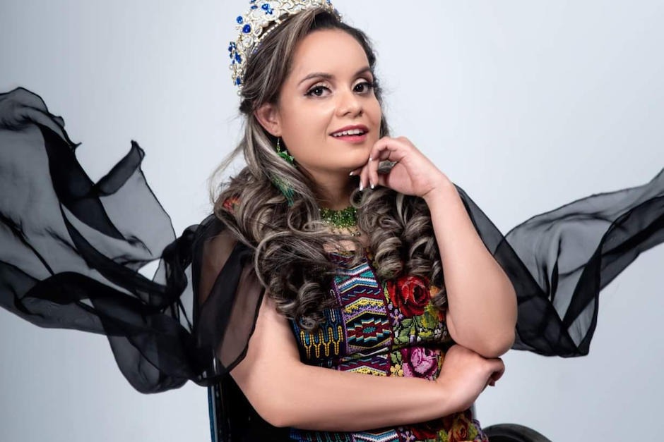 María de León representó al país en el evento. (Foto: Miss Weelchair Guatemala)