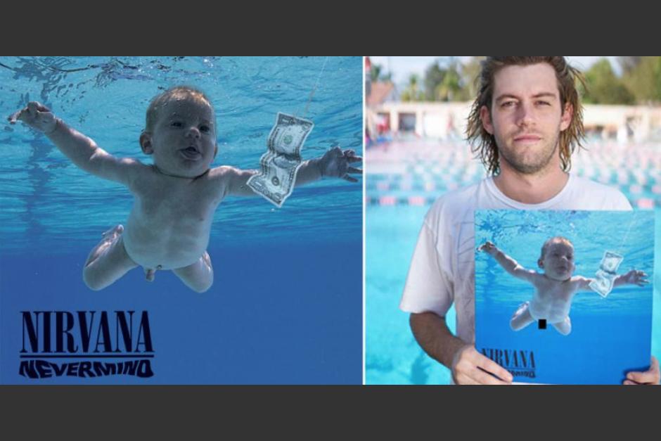 Nirvana ganó la desestimación de la demanda presentada por el bebé en su portada "Nevermind". (Foto: NyP)
