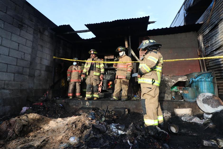 El incendio se registr&oacute; en una vivienda donde funcionaba una tortiller&iacute;a. (Foto: CBV)