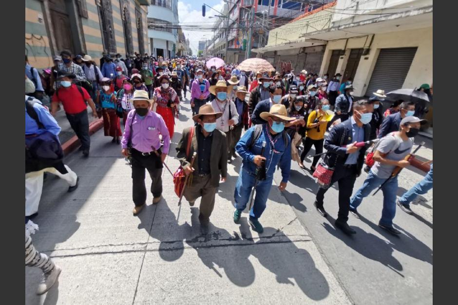 Este lunes habr&aacute; manifestaciones y las personas se concentrar&aacute;n en tres puntos. (Foto: Prensa Comunitaria