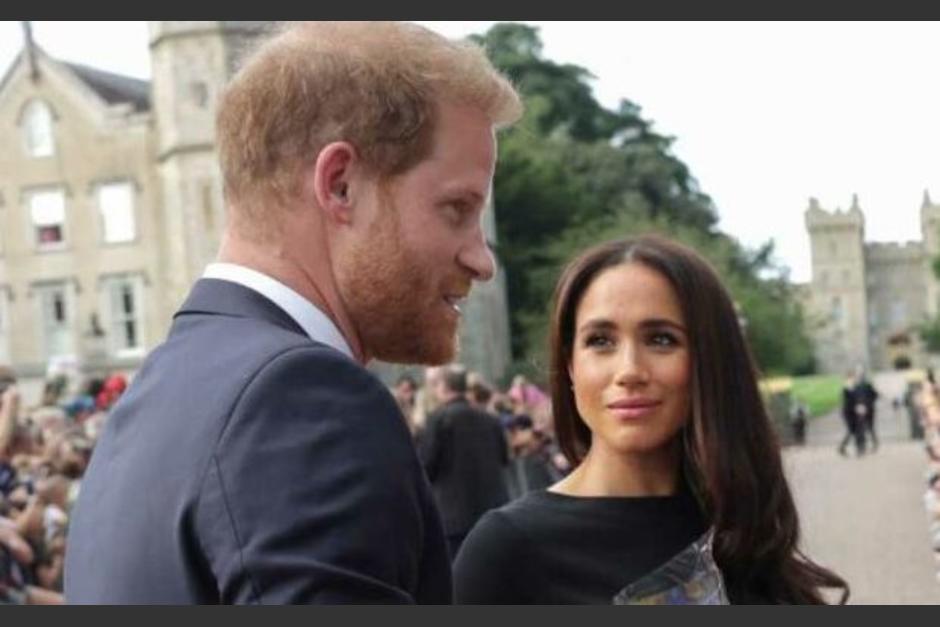 Megan Markle ha sido criticada por romper el protocolo durante el tributo a la reina Isabel II. (Foto: El Comercio)&nbsp;