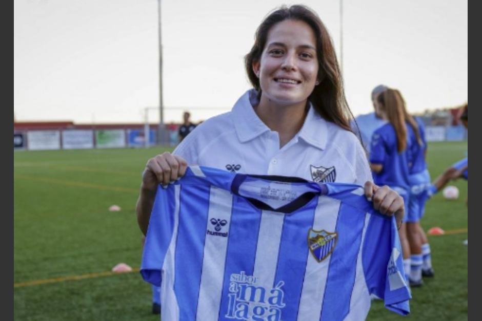 María Amanda Monterroso seguirá en España con el Málaga CF Femenino. (Foto: Oficial Málaga)