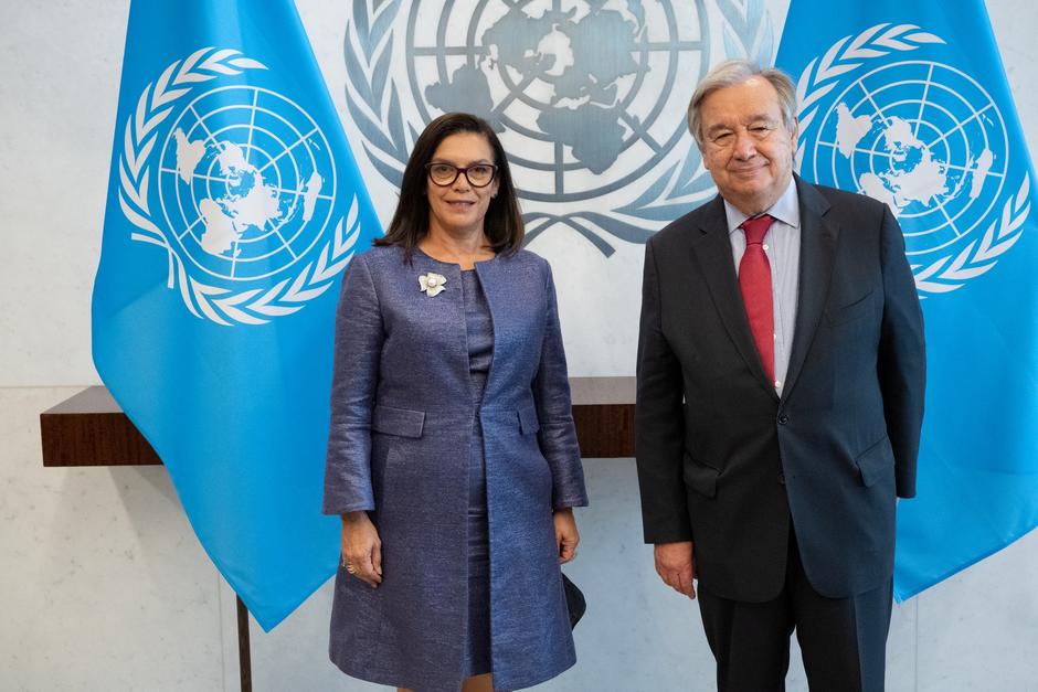 Carla Maria Rodriguez Mancia es la primera mujer representante de Guatemala ante Naciones Unidas. (Foto: ONU)