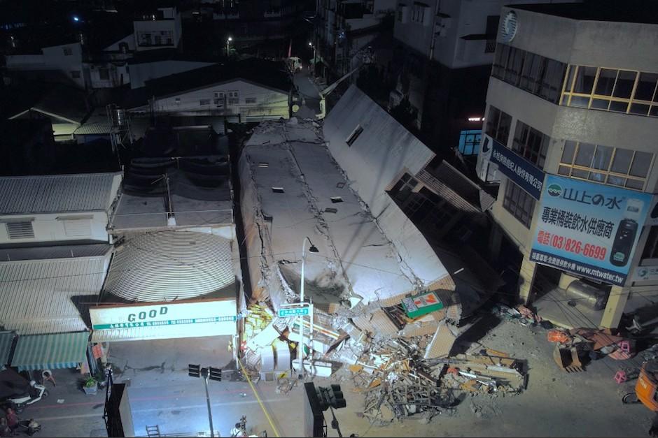 El segundo terremoto en Taiwán se produjo este domingo18 septiembre. (Foto: AFP)