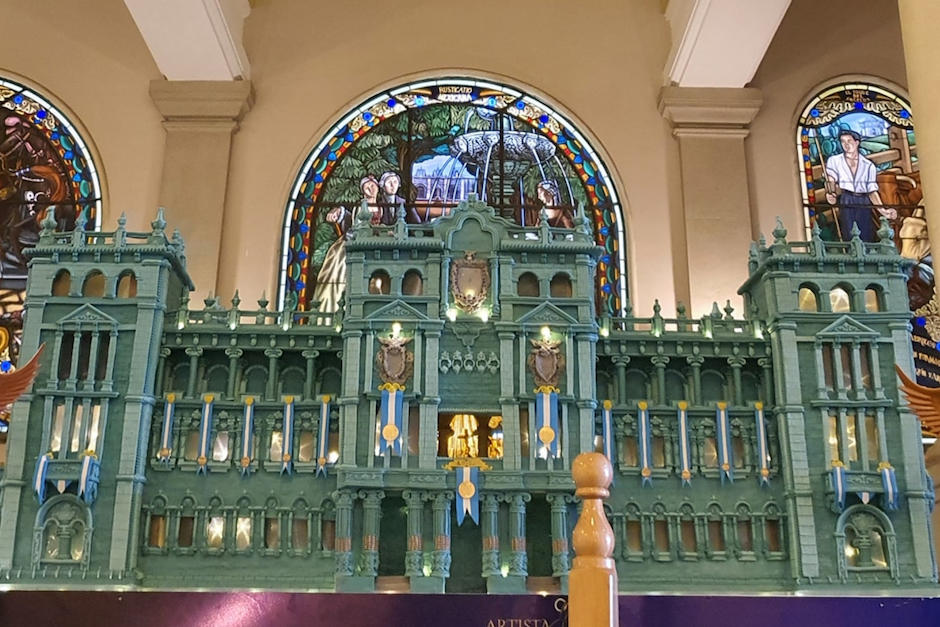 El impresionante trabajo en plasticina puede ser admirado en exposici&oacute;n. (Foto: Daniel Rivera)