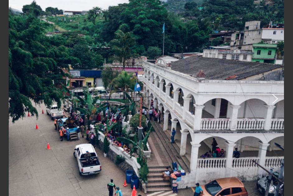 Edificio de la Municipalidad de Tamah&uacute; en Alta Verapaz. (Foto: Municipalidad Tamah&uacute;)