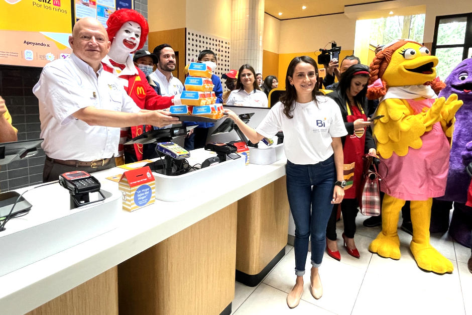 El 100% de la venta de Big Mac de este d&iacute;a ser&aacute; donado a cuatro causas que benefician a la ni&ntilde;ez guatemalteca. (Fotograf&iacute;a: Fernando Pinetta)
