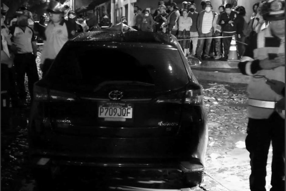 Dos mujeres fallecieron tras ser emboscadas en la Calzada Santa Luc&iacute;a, Antigua Guatemala. (Foto: Archivo/Soy502)