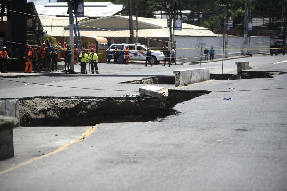 Cierre de la vía y daños en locales se confirman en Villa Nueva