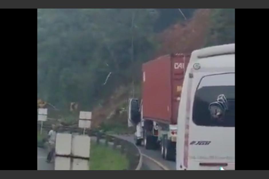 El derrumbe no sucedió en Guatemala. (Foto: captura de pantalla)