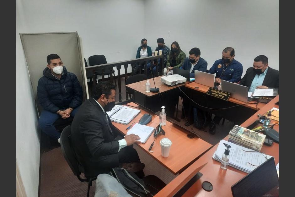 Este lunes continua el juicio contra Jorge Zea por el delito de femicidio. Es la audiencia #18. (Foto: Dulce Rivera/Soy502)