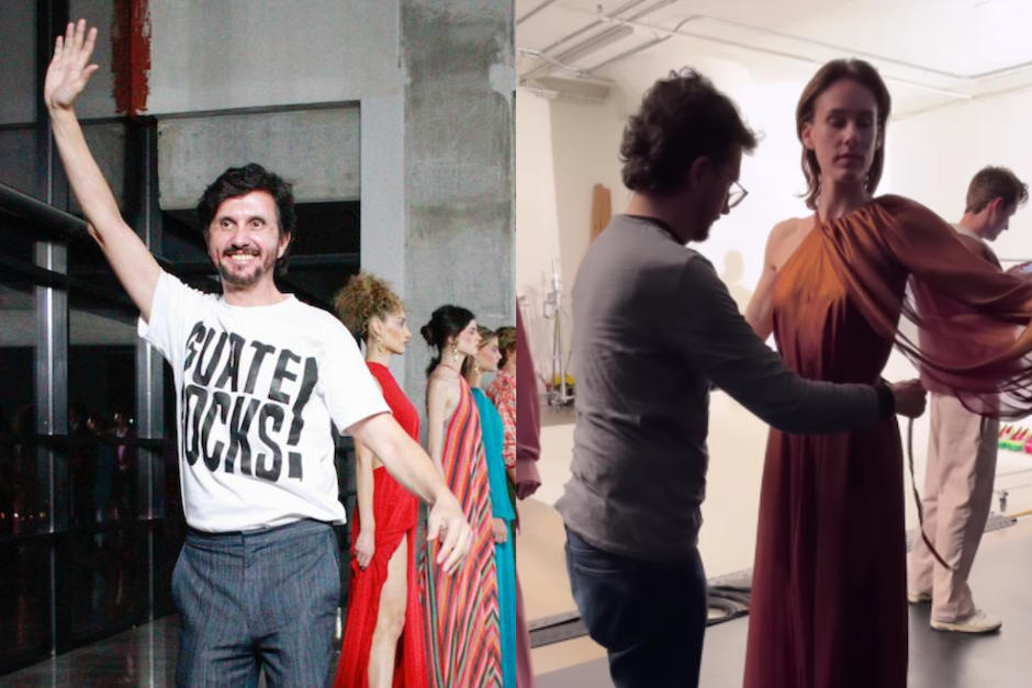 Eduardo Figueroa presentó su colección en la capital de la moda. (Fotos: Eduardo Figueroa)