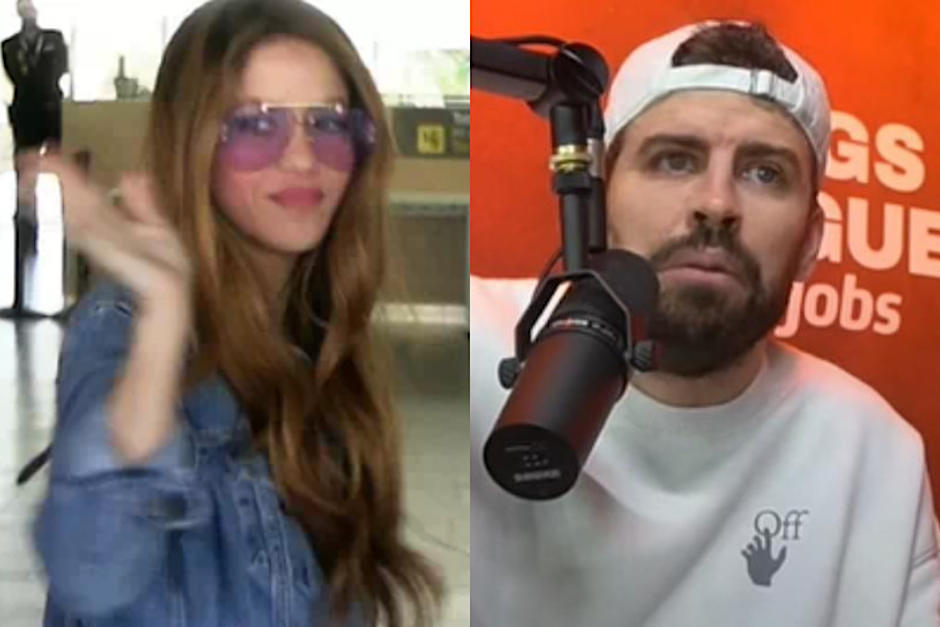 La colombiana respondió a un comentario que el exfutbolista hizo de los latinas. (Fotos: Redes sociales)