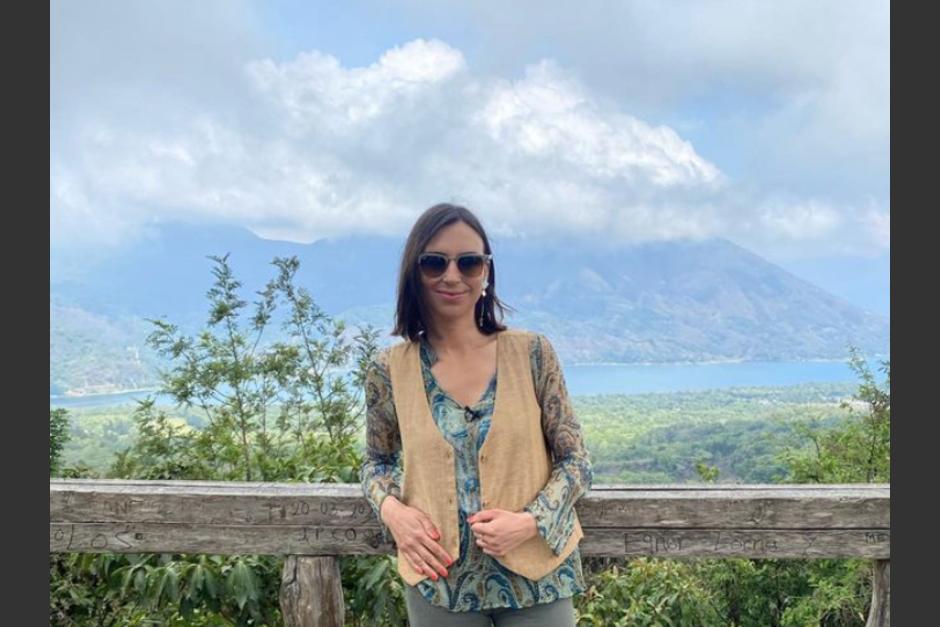 La destacada presentadora española Verónica Zumalacárregui compartió su experiencia al visitar Atitlán. (Foto: Instagram)