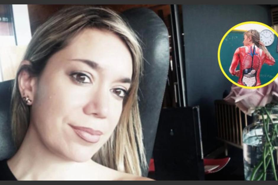 Ver&oacute;nica Duque da clases en Espa&ntilde;a de esta forma. (Foto: Redes sociales )