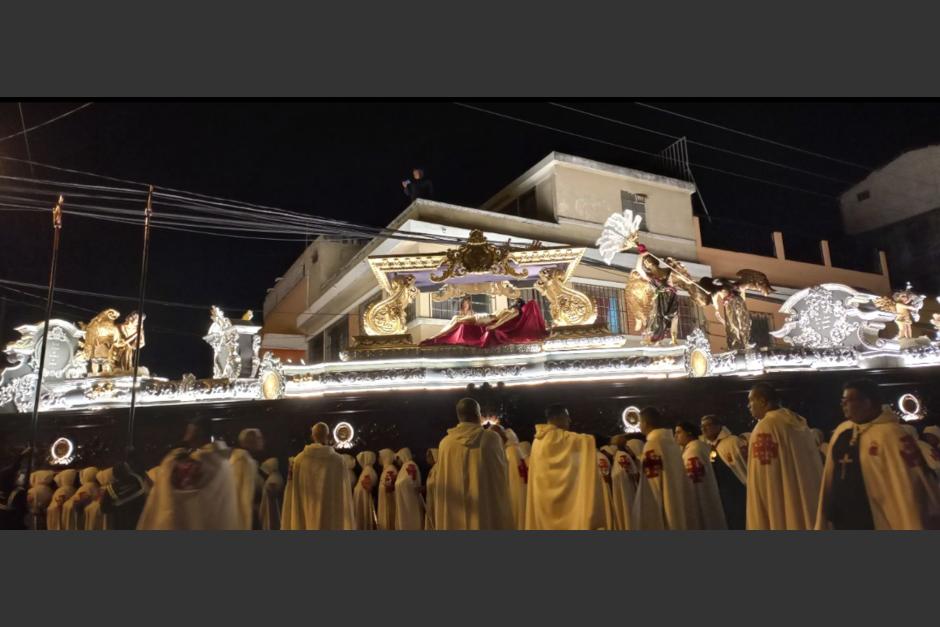 El hecho se registró en la procesión del Santo Sepulcro de la Recolección. (Foto: Hermandad Recolección)&nbsp;