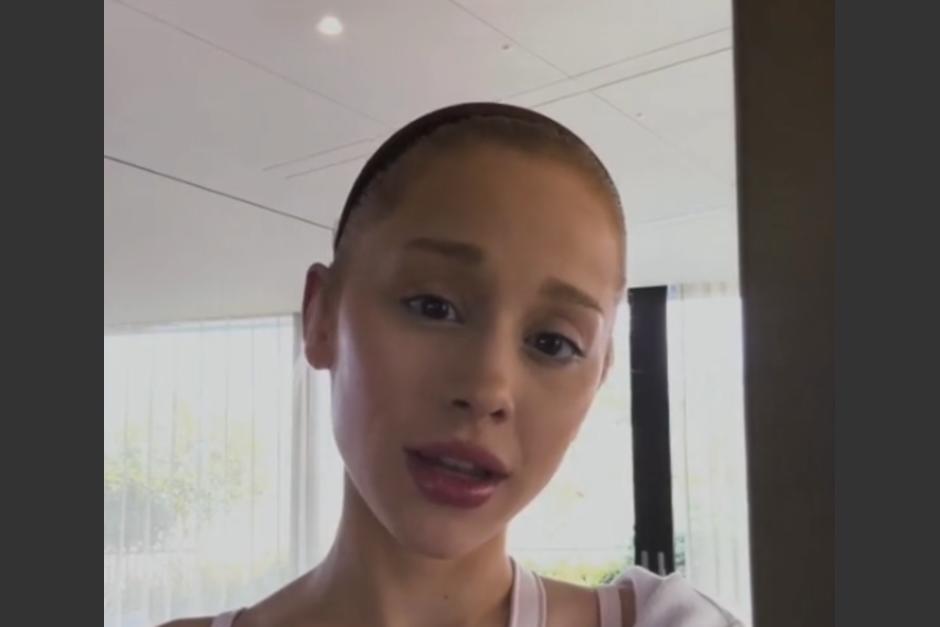 Ariana Grande public&oacute; un video con sus declaraciones. (Foto: Tiktok)&nbsp;