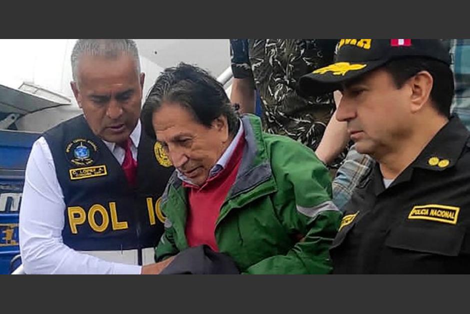 El expresidente del Per&uacute;, Alejandro Toledo, regresando a su pa&iacute;s extraditado desde Estados Unidos. (Foto: Time Magazine)
