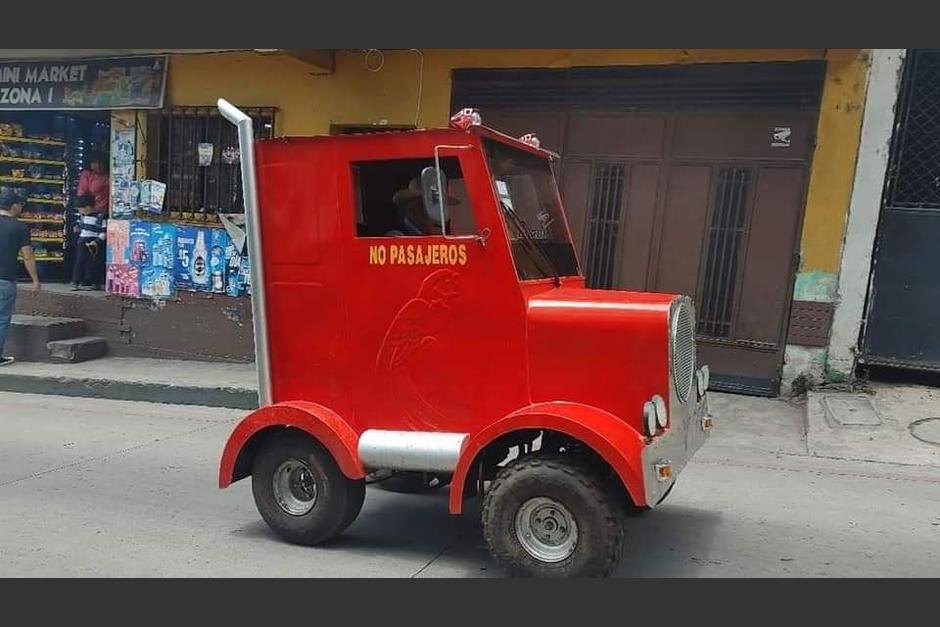 Las im&aacute;genes del veh&iacute;culo modificado se viralizaron entre internautas. (Foto: redes sociales)