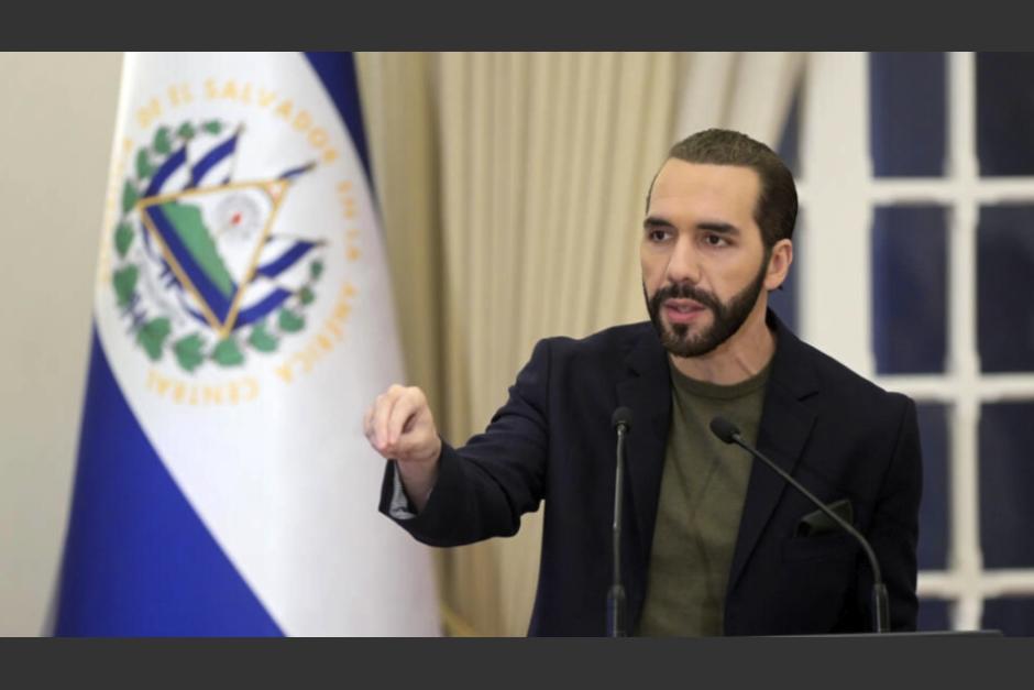 El presidente salvadoreño, Nayib Bukele.&nbsp;(Foto: AFP)