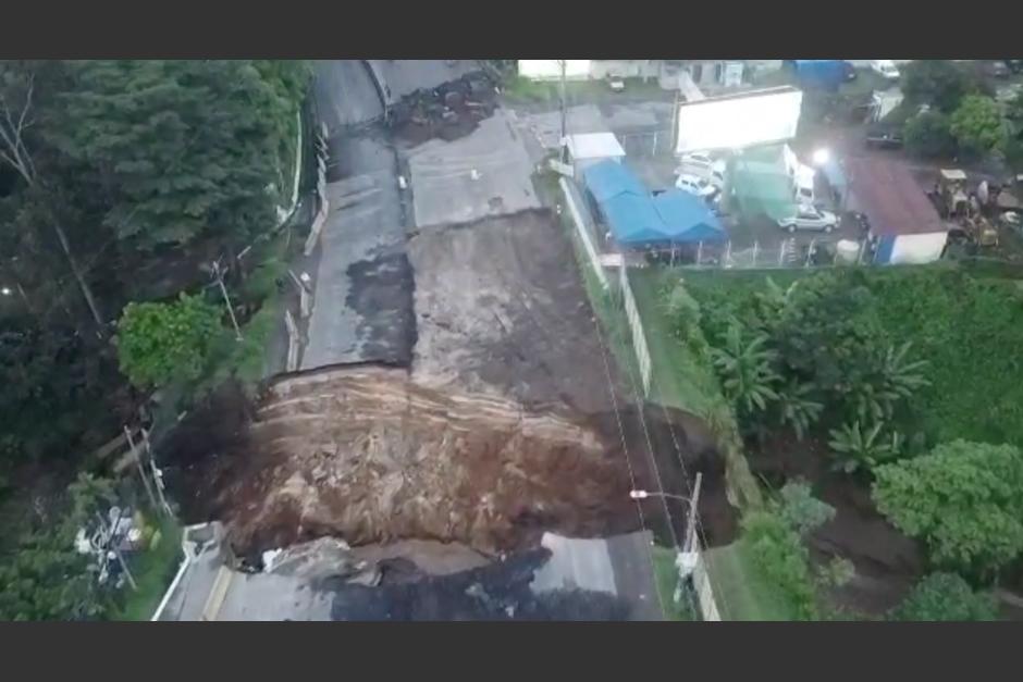 Estas son las rutas alternas para transitar mientras el paso esté cerrado en la ruta al Pacífico. (Foto: captura de video)
