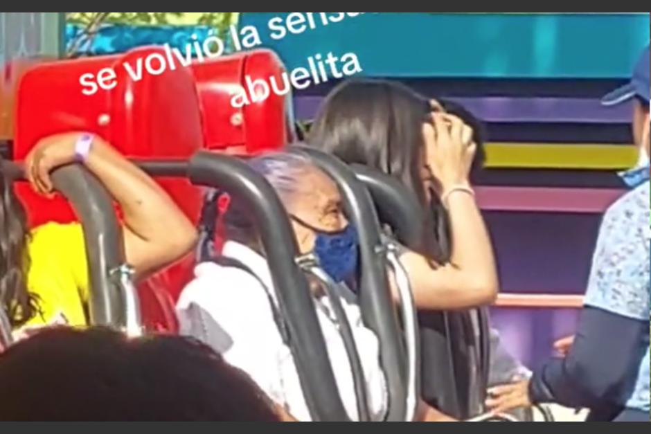 El momento qued&oacute; capturado por un internauta que subi&oacute; el video a sus redes sociales. (Foto: Captura de video)&nbsp;