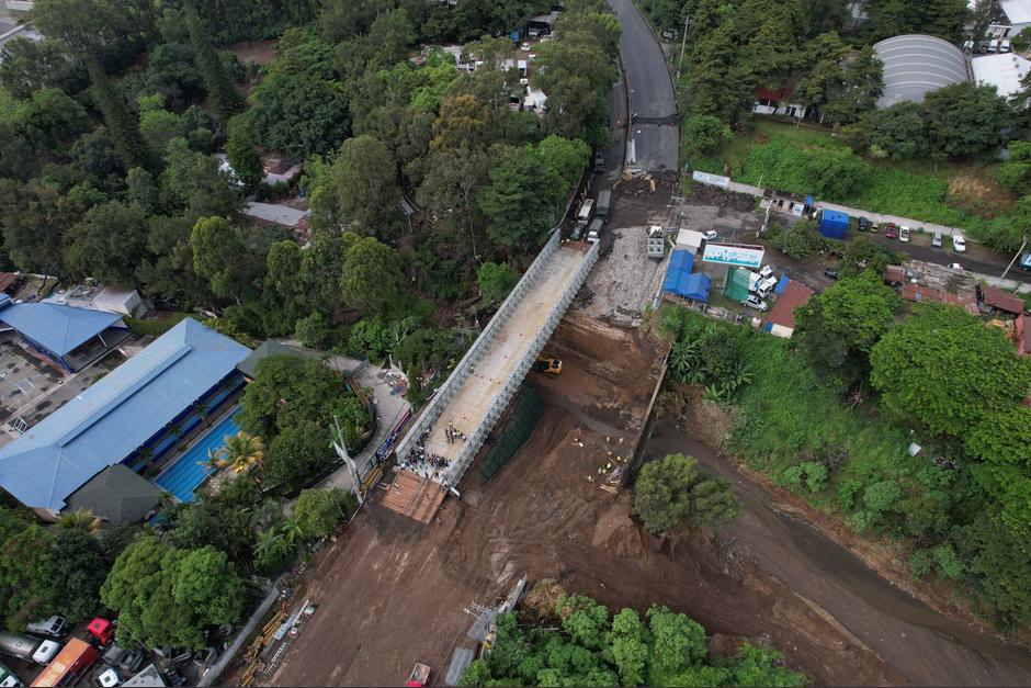 El Puente Provisional en el kil&oacute;metro 17.5 ser&aacute; habilitado el mi&eacute;rcoles 16 de agosto. (Foto: DCA)