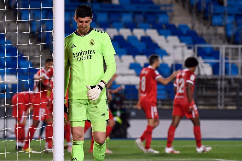 Courtois se rompi&oacute; el ligamento cruzado anterior de la rodilla izquierda. (Foto: AFP)