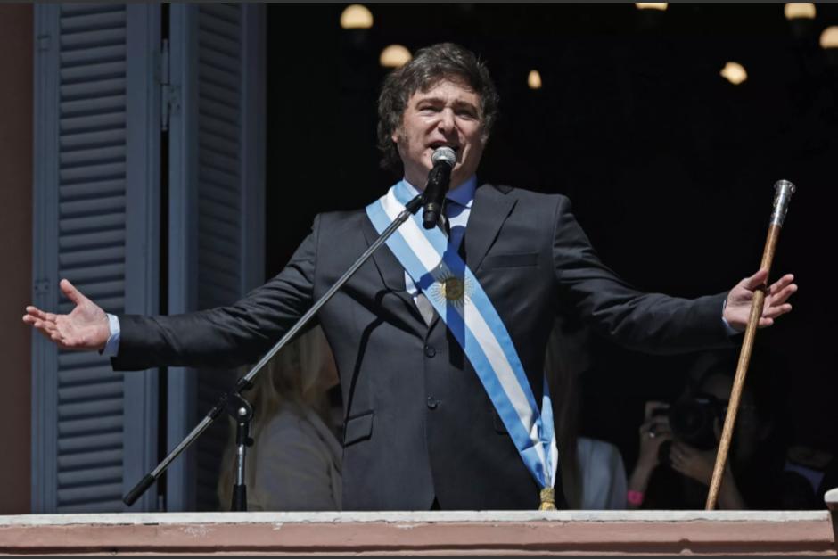Javier Milei es el nuevo presidente de Argentina. (Foto: AFP)