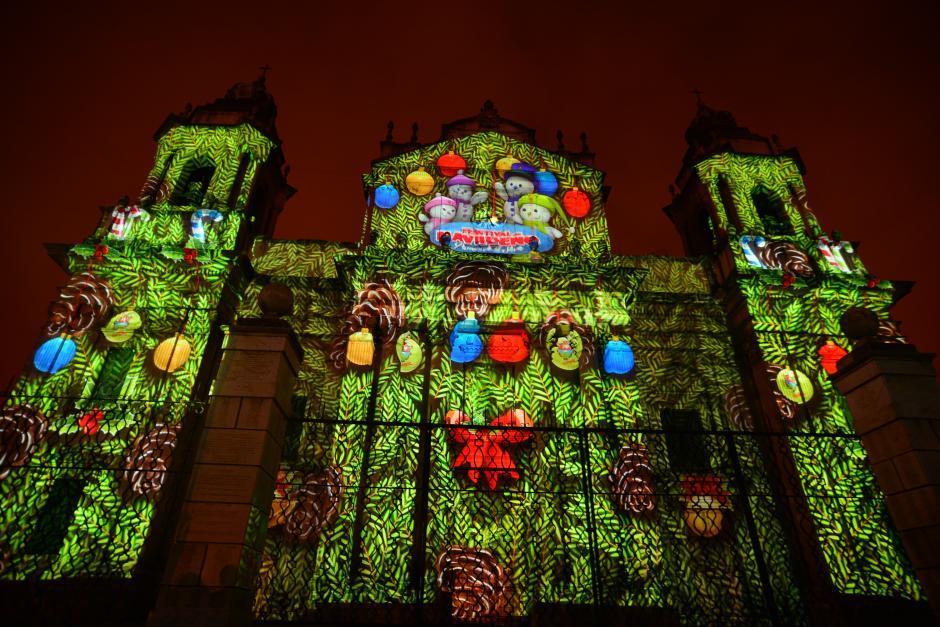 Este 14 de diciembre da inicio el mapping en la Catedral Metropolitana. (Foto: Wilder López/Soy502)