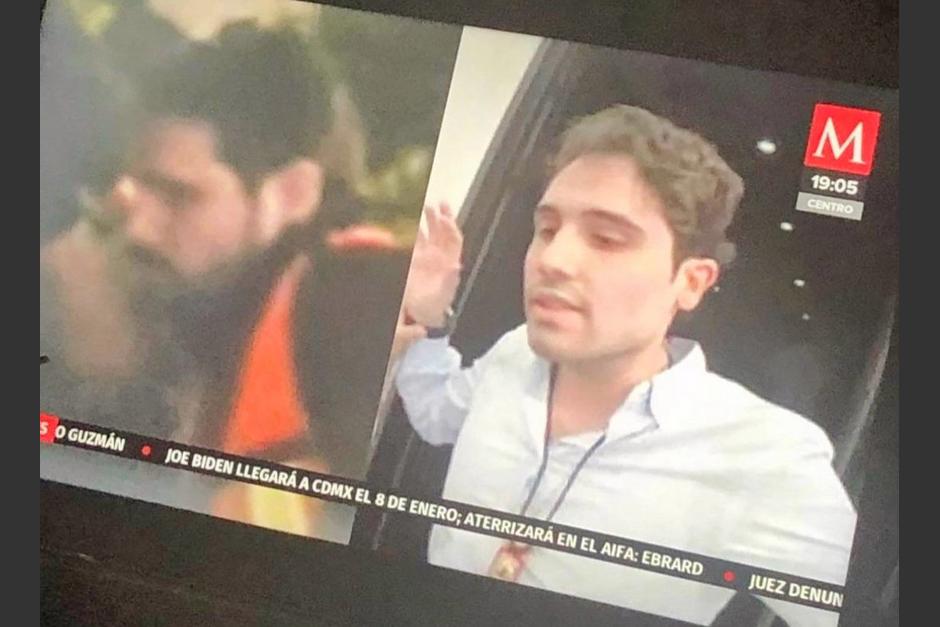 Las primeras im&aacute;genes de Ovidio Guzm&aacute;n se han difundido por las redes sociales. (Foto: Twitter)