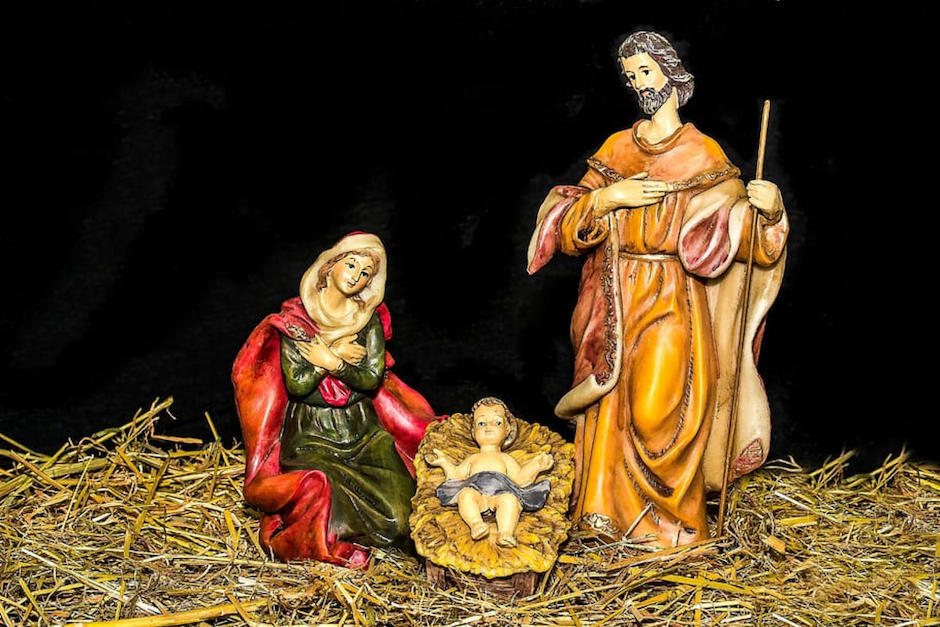 El hombre fue captado mientras hurtaba la imagen del niño Jesús de un nacimiento. (Foto: Archivo/Soy502)&nbsp;