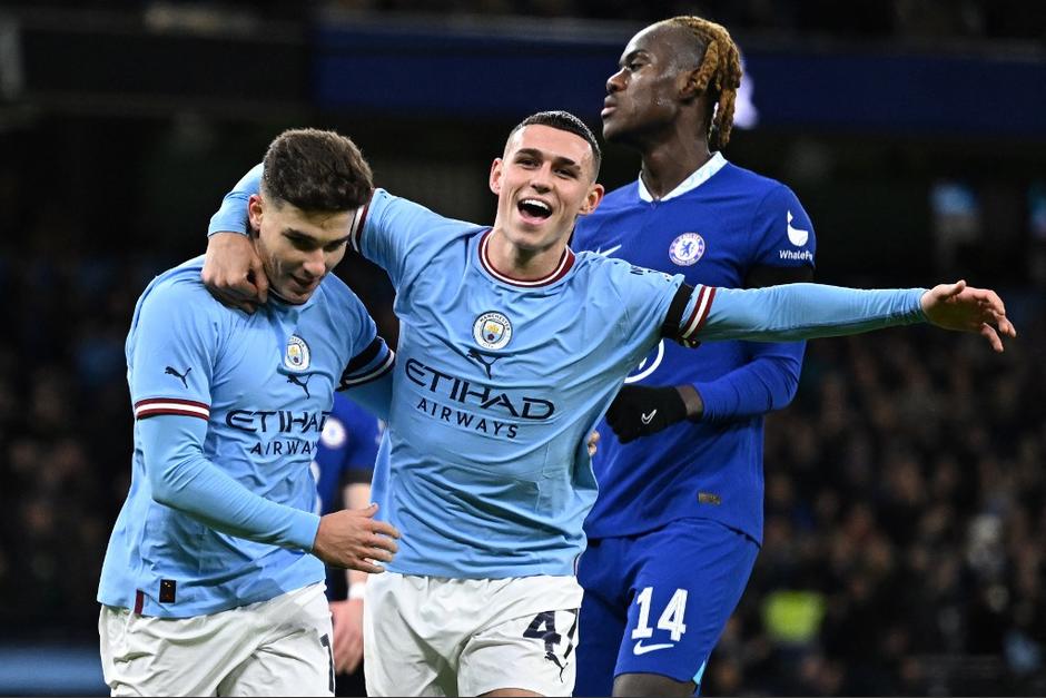 El Manchester City gole&oacute; al Chelsea en la Copa de Inglaterra. (Foto: AFP)