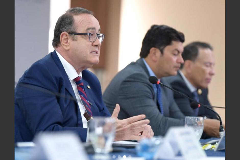 El presidente Alejandro Giammattei entregar&aacute; el pr&oacute;ximo 14 de enero el informe del tercer a&ntilde;o de Gobierno. (Foto: Presidencia)