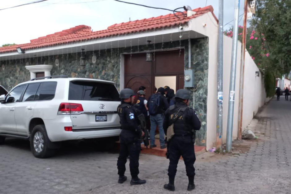 La PNC inició cinco allanamiento la mañana de este miércoles 11 de enero, sobre el caso del "Canche Heredia". (Foto: PNC)