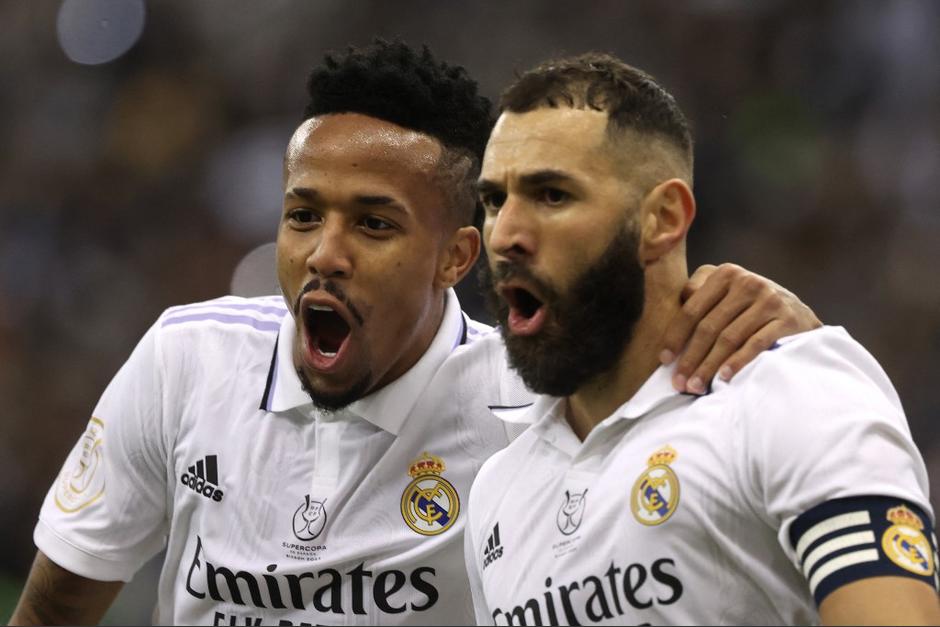 Real Madrid clasifica a la final de la Super Copa de España. (Foto: AFP)