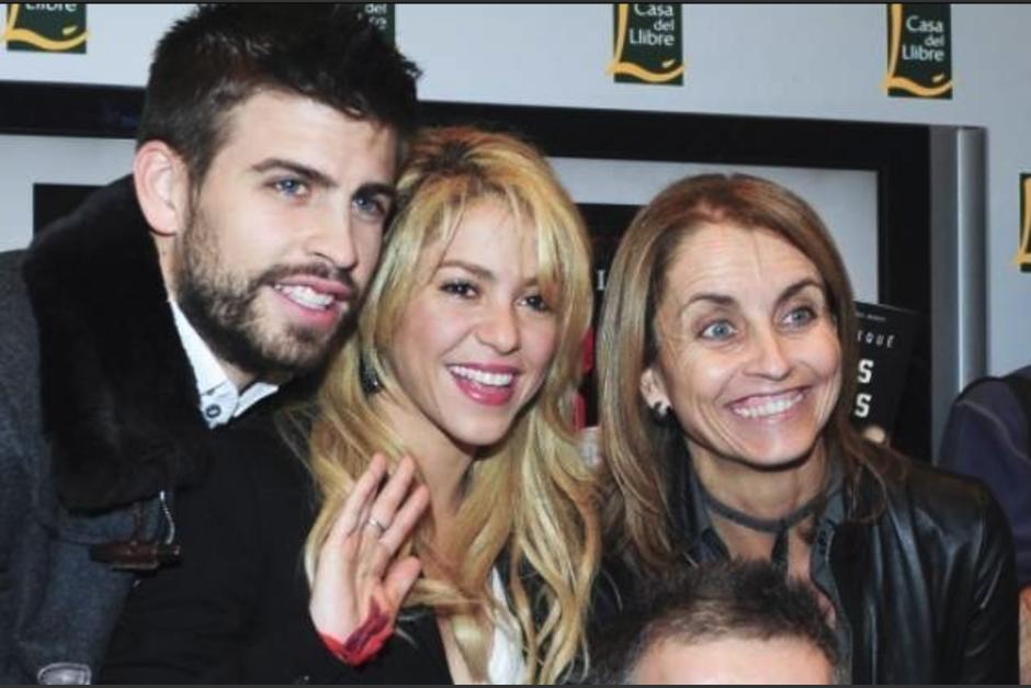 La madre de Gerard Piqué se habría puesto del lado de Shakira con una extraña reacción en redes. (Foto: Informalia)