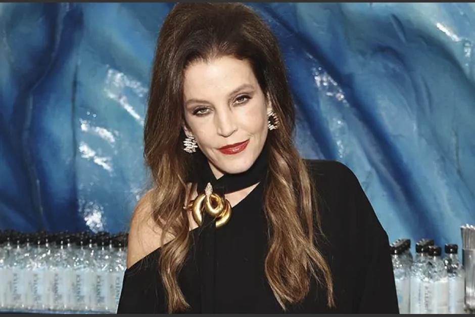 Lisa Marie Presley apareci&oacute; fr&aacute;gil e inestable en los Golden Globes. (Foto: Expansi&oacute;n)