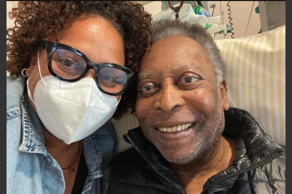 La hija de Pel&eacute; comparti&oacute; emotivas im&aacute;genes de los &uacute;ltimos d&iacute;as de su padre. (Foto: CNN)