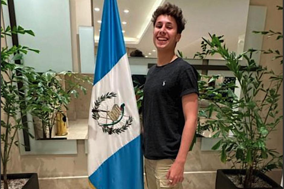 Juan Pablo Zurita estuvo en Guatemala hace poco m&aacute;s de un mes. (Foto: Instagram)