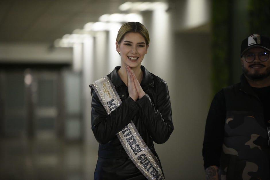 Ivana batchelor demostró con orgullo su amor por su terra.&nbsp; (Foto: Wilder López/Soy502)