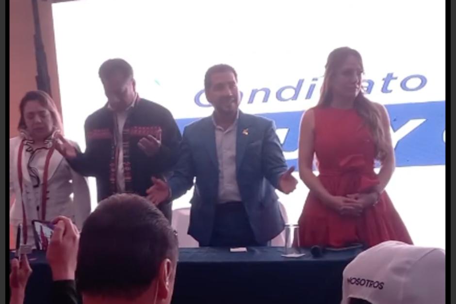 El partido Nosotros eligi&oacute; a su binomio presidencial. (Foto: captura de pantalla)