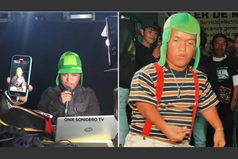 El bailarín conocido como "Medio metro" ha causado sensación en Tik Tok. (Foto: Infobae)