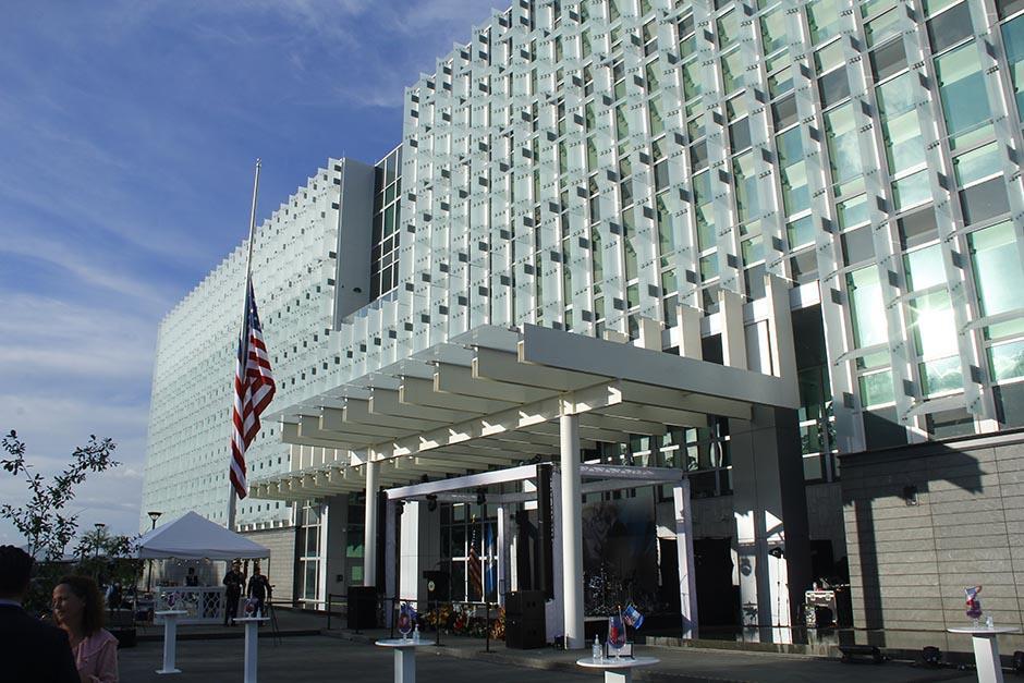 La embajada de Estados Unidos se traslada a su nueva sede. (Foto: archivo/Soy502)