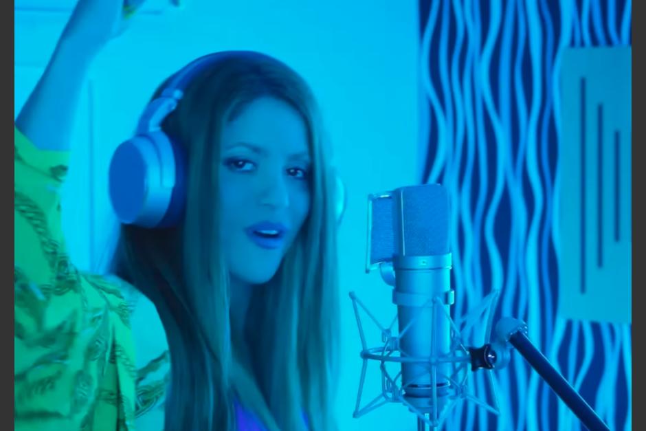 Shakira publicó un video en donde baila la versión mensaje de su nuevo sencillo. (Foto: captura de pantalla)