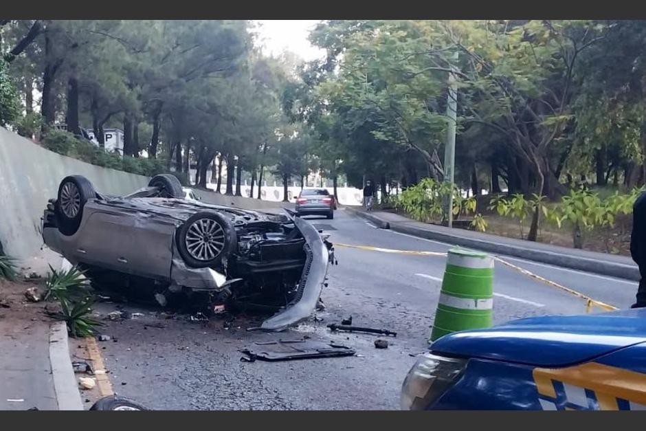 El percance se produjo en horas de la mañana del domingo. (Foto: Amílcar Montejo)