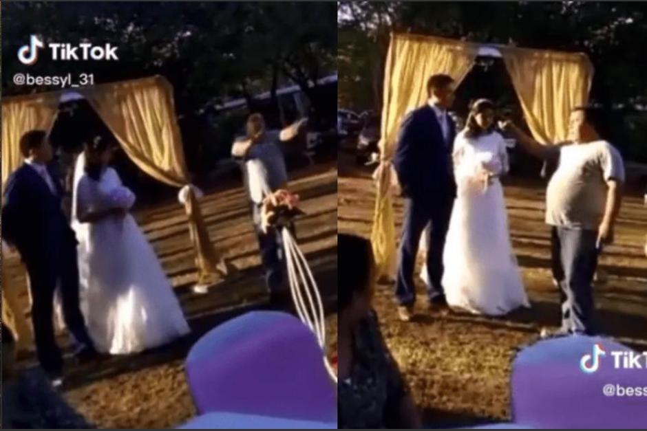 Un futuro suegro sorprendió a su yerno casándose con otra mujer. (Foto: Captura de video)