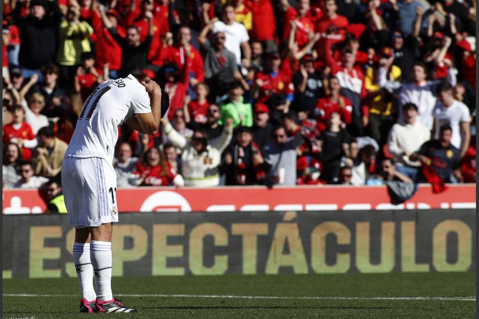 El Real Madrid cayó dolorosamente ante el Mallorca. (Foto: AFP)