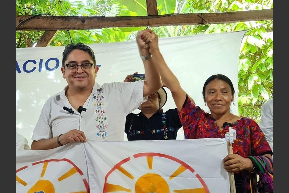 El MLP proclamó como candidatos a la presidencia a Thelma Cabrera y a Jordán Rodas para la vicepresidencia pero el TSE negó su inscripción. (Foto: Archivo/Soy502)