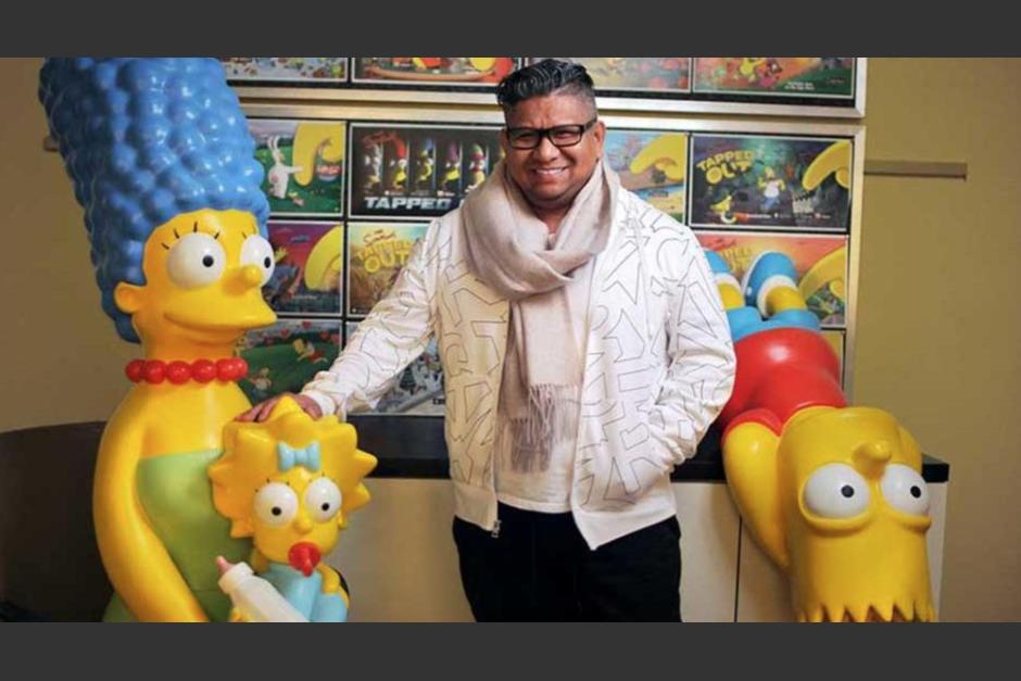 Erick Tran es un destacado animador guatemalteco que da vida a personajes de Los Simpsons. (Foto: Chapín en USA)